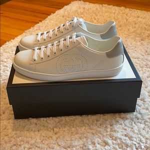 Brand new Gucci New Ace Perforated Sneaker